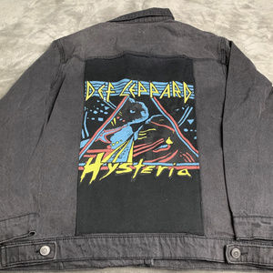 Def Leppard Hysteria Jean Jacket Med